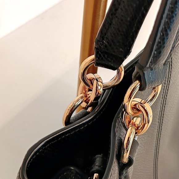 Coach Minetta Chicago Pebble Leather Satchel Handbag - Picture 7 of 15